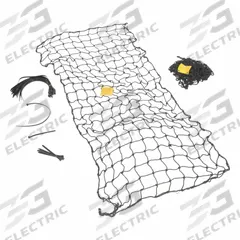 VESTIL Nylon Pallet Rack Netting: 99 in x 96 in, Nylon, Black (MPN PRN-99-8). Key specifications — Brand: VESTIL; Material: Nylon; Includes: Nylon Zip Ties; Color: Black.