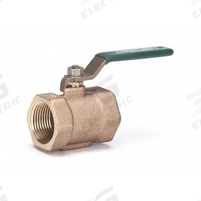 MILWAUKEE VALVE Butterfly Disc Valve: 2 in Pipe Size, NPT, 175 psi Max. Pressure (CWP) - Bronze Fire-Protection Butterfly Valves