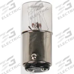 EDWARDS SIGNALING Incandescent Bulb: Incandescent, Double Contact Bayonet (BA15d), (T) Tubular (MPN 2705W48V25PK). Key specifications — Light Color: White; Voltage: 48V AC; Brand: EDWARDS SIGNALING; Bulb Shape: T3-1/4.