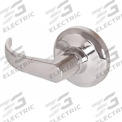 DORMAKABA Door Lockset: Dummy Lever Locksets, Chrome, ADA Compliant