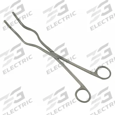 APPROVED VENDOR Crucible Tongs: 9 1/2 in Overall Lg, Stainless Steel, Platinum Tips, 1 7/16 in Tip Lg - Tongs for Crucibles