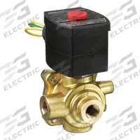 REDHAT Solenoid Valve: 4-Way, 1/4 in Pipe Size, 120V AC, Explosion Proof/Watertight, NAMUR Mount (MPN EFHB8342G001). Key specifications — Pipe Size: 1/4 in; Voltage: 120V AC; Brand: REDHAT; Coil Enclosure: Watertight.