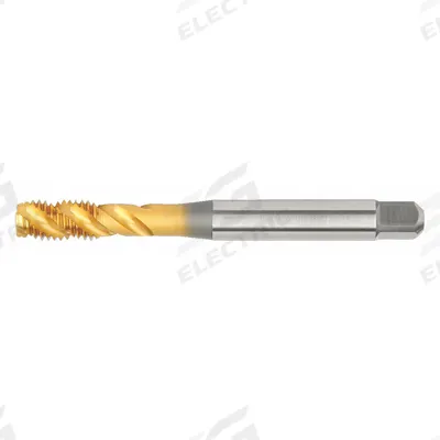 WIDIA GTD Spiral Flute Tap: M14x2 Metric, 6H, 3 Flute, Bottoming Chamfer - General Purpose Spiral-Flute Taps