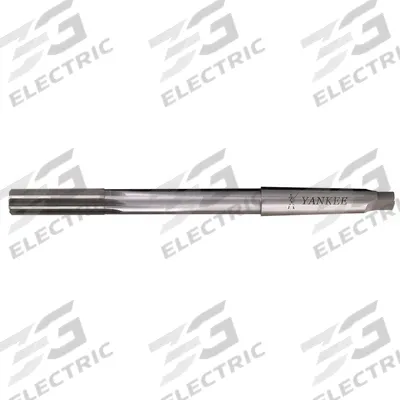 YANKEE Chucking Reamer: 0.315 in Dia, 8 mm, Straight Flute, High Speed Steel - Morse Taper-Shank Straight-Flute High-Speed Steel Chucking Reamers