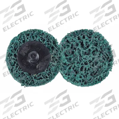 SCOTCH-BRITE Clean and Strip Disc: TR, 2 in Dia, Aluminum Oxide, Extra Coarse - Coating-Removal Discs for All Metals