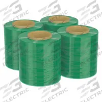 GOODWRAPPERS Stretch Wrap Film: 120 ga Gauge, 4 in Overall Wd, 650 ft Overall Lg, Light Green, 4 PK (MPN 15A867). Key specifications — Brand: GOODWRAPPERS; Color: Light Green.