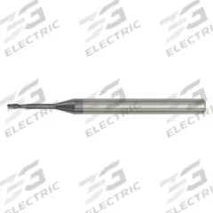 WIDIA HANITA Square End Mill: Carbide, TiAlN Coated, 2 Flute, 2 mm Mill Dia, 3 mm LOC, 50 mm OAL (MPN 7N2202021RJ)