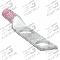 Compression Lug: For 1/0 AWG, Stranded Wire, 3/8 in Stud Size, Long, Copper Barrel (MPN YA252TC38). Key specifications — Inspection Hole: No; For Wire Type: Stranded; For Wire Sizes: 1/0 AWG; Brand: BURNDY; Manufacturer Part Number: YA252TC38.