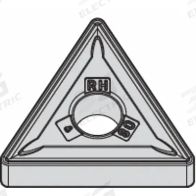 WIDIA Triangle Turning Insert: TNMG543RH - Triangle (T) Indexable Turning Inserts