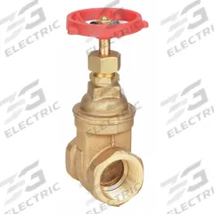 MILWAUKEE VALVE Gate Valve: 1 in, Bronze, Non-Rising, FNPT x FNPT, 200 psi Max. Pressure (CWP) (MPN 105 1"). Key specifications — Wedge Material: Bronze; Brand: MILWAUKEE VALVE; Bonnet Material: Bronze.