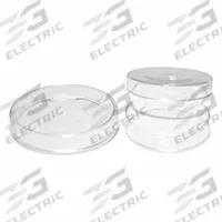 Petri Dish: 65 mm Dia, 15 mm Overall Ht, No Surface Treatment, Lid, Glass, Non-Sterile, Clear, Bag (MPN G1060). Key specifications — Includes: Lid; Material: Glass; Brand: UNITED SCIENTIFIC; Surface Type: No Surface Treatment.