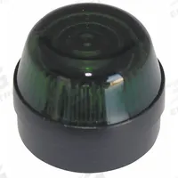EATON Pilot Light Lens: 30 mm Panel Mounting Hole Dia, Green, Fresnel, Incandescent/LED, E34 (MPN E34G3). Key specifications — Brand: EATON; Compatible with Series: E34; Lens Material: Glass.