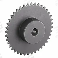 TRITAN Roller Chain Sprocket: 35, For 3/8 in Chain Pitch, 5/8 in Bore Dia, 40 Teeth, Steel (MPN 35BS40H X 5/8). Key specifications — Brand: TRITAN.