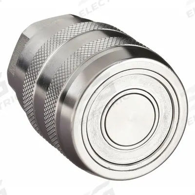 Parker Hydraulic Quick Connect Hose Coupling: 3/8 in Coupling Size, 316 Stainless Steel - 71 Series Hydraulic Quick-Connect Coupling Bodies