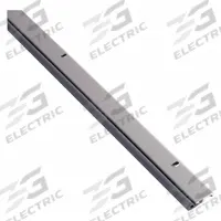 NATIONAL GUARD Door Weatherstripping: Bulb Insert, 4 ft Lg, 1 3/16 in Wd, 1 1/16 in Ht (MPN 137SA-48). Key specifications — Insert Material: Silicone; Flange Material: Aluminum; Brand: NATIONAL GUARD.