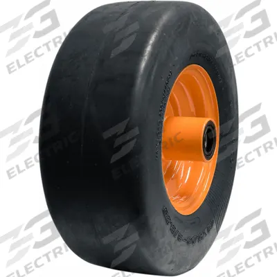 HI-RUN Tires and Wheels: 13X6.50-6/4.50 Tire Size, Lawn Mower Tire, Smooth - Lawn Mower Tires