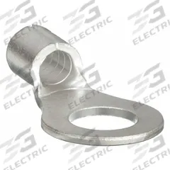 GRAINGER Ring Terminal: Bare, 1/2 in Stud Size, 12 AWG to 10 AWG Wire Sizes, 600 V (MPN 24C845). Key specifications — Brand: GRAINGER.