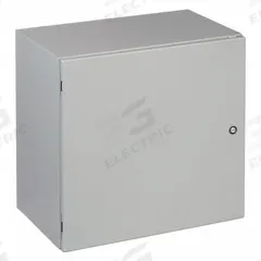 HOFFMAN Enclosure: Steel, 20 in x 20 in x 8 in, NEMA 12/13/4, Solid Cover, Hinged, Powder Coated (MPN CSD20208LG). Key specifications — Closure Method: 1/4-Turn Latch; Brand: HOFFMAN; Knockouts: Not Included.