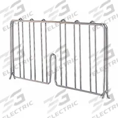 QUANTUM STORAGE SYSTEMS Shelf Divider: 24 in x 1/32 in x 8 in, Stainless Steel (MPN DIV24S-2). Key specifications — Material: Stainless Steel; Color: Silver; Finish: Stainless Steel; Brand: QUANTUM STORAGE SYSTEMS; Ledge Size: 24 in.