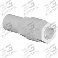 SMC Straight Adapter Fitting: 26 11/16 mm Pipe x 3/4 in OD Size, Threaded x Compression, PFA (MPN LQ3A5B). Key specifications — Series: LQ3; Brand: SMC; Standards: RoHS_6, RoHS_10.