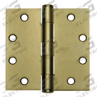 BEST Butt Hinge: Steel, Full Mortise, 2 in Leaf Wd (MPN CB179NRP 4 5X4 5 FM DOOR HINGE 3 STL). Key specifications — Removable Pin: No; Bearing Type: Concealed; Material: Steel.
