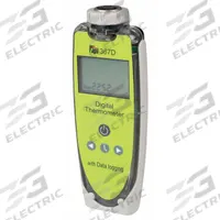 TEST PRODUCTS INTL. Thermometer: For Type K/Type T Thermocouple Type, -328°F to 1,112°F, ±1°F, USB (MPN 367D). Key specifications — Testing Functions: Min/Max Temperature; Accuracy: ±1 °F; Brand: TEST PRODUCTS INTL..