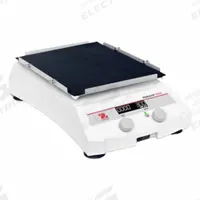 OHAUS Shaker, Orbital: OHAUS, 100 RPM to 800 RPM, 100 RPM Speed - Min, 800 RPM Speed - Max, Orbital (MPN 30770909). Key specifications — Capacity: Upto 3 x 1 L; Includes: Knob Control; Displayed Brand: OHAUS; Features: Simple Knob Control for Timer and Shaking, Tray with Attachment Points for Flask Clamps, Tube Racks and Non-Slip Rubber Mat Included; Brand: OHAUS.
