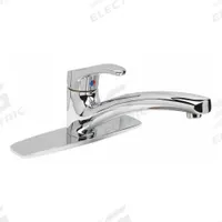 ZURN Low Arc Kitchen Faucet: AquaSpec®, Cast Brass, Single-Post, Deck, 1 Mounting Holes, Chrome, Arc (MPN Z82300-XL-CP8). Key specifications — Series: AquaSpec®; Brand: ZURN.