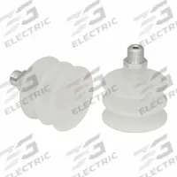 SCHMALZ Vacuum Pad Assembly: Multi-Bellows, 2.5 Folds, G1/4 in Vacuum Port, 55 mm Pad Dia, Clear (MPN 10.01.06.00586). Key specifications — attr1019136: 10.01.06.00586; attr1019138: SCHMALZ; attr1019139: 55 A.