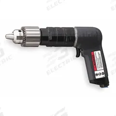 INGERSOLL RAND Air-Powered Drill: 1/2 in Chuck, Heavy Duty, 900 RPM, 0.75 hp, Keyed (MPN 7ANST8). Key specifications — attr1320790: INGERSOLL RAND.