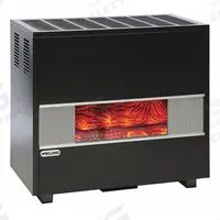WILLIAMS COMFORT PRODUCTS Hearth Heater: Natural Gas, Visual Flame Cabinet, 4 in Vent Dia (MPN 5002522A). Key specifications — Thermostat Included: No; Brand: WILLIAMS COMFORT PRODUCTS; Fuel Type: Natural Gas; Overall Dimensions - H x W x D: 32-7/8 in x 30 in x 16 in.