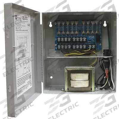 ALTRONIX Power Supply 8Fuse 24Vac @ 3.5A: Power Supply - Power Supply Boards with Enclosures