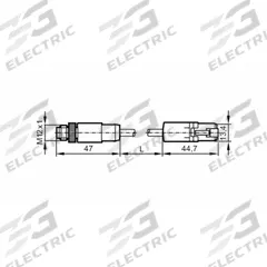IFM Ethernet Cable: Cat6a, M12 Male Straight x RJ45 Male Straight, 2 m Lg, PVC, Blue, X Coding (MPN ZH4115). Key specifications — Brand: IFM; Cable Jacket Color: Blue; End 1 Coding: X; IP Rating: IP67; Performance Category: Cat6a.