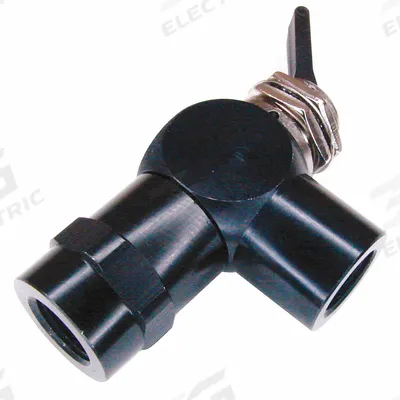 PNEUMADYNE INC Manual Air Control Valve: Three-Way, 1/8 in Female NPT, Toggle, Aluminum - Pneumadyne 11 Series Manual Air Control Valves