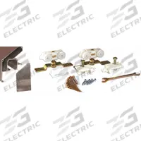 PEMKO Track and Hanger Kit: 6 ft Lg, 2 1/2 in Wd, 4 in Ht, 200 lb Max Wt, Top (MPN 280SWTKIT/6). Key specifications — Product Type: Track and Hanger Kit; Brand: PEMKO; Track Type: Top.