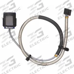 SLOAN Sensor Replacement Kit: Chrome, Sensor Housing and Cable (MPN EBF-138-A). Key specifications — Includes: Sensor Housing and Cable; Brand: SLOAN; Product Type: Sensor Assembly.