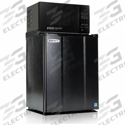 MICROFRIDGE Refrigerator and Microwave: 2.3 cu ft Total Capacity, Black - Combination Refrigerator-Microwaves