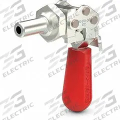 DE-STA-CO Straight Line Clamp: Flange Base Mounting, Std Horizontal Handle, 0.24 in Arm Lg, M6 (MPN 602-MM). Key specifications — attr668705: M6; attr668707: 205203-M; attr668201: DE-STA-CO.