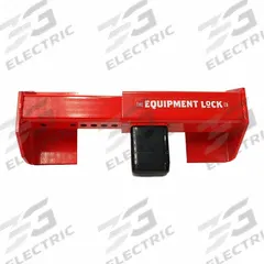 EQUIPMENT LOCK COMPANY Cargo Door Lock: 10 in Lg, 7 in Wd, 5 in Ht, 16 in Max Door Bar Dist (MPN HDCDL-C LockHDCDL-C Lock). Key specifications — Hitch Pin Style: Pin and Lock; Finish: Powder Coated; Material: Hardened Steel; Brand: EQUIPMENT LOCK COMPANY.
