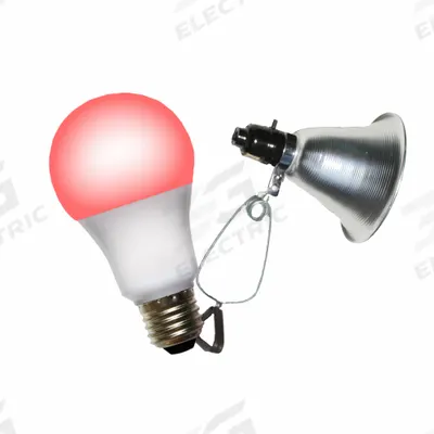 MIRACLE LED Clamp Lamp Grow Fixture: Bulb Included, For Bulb Type A, 120V AC, LED - Clamp-On Fixture Kits