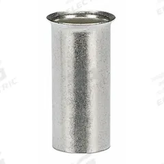 PANDUIT Wire Ferrule: 4 AWG Max Wire Size, Holds 1 Wire, Bare, 0.3 in Ferrule Dia (MPN F85-18-C). Key specifications — Brand: PANDUIT.