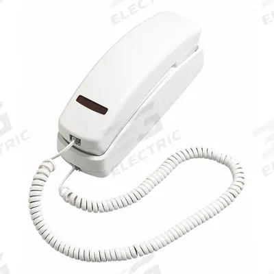CETIS Trimline Phone: Hospitality Phones, Slim Room Phones, 205TMW (AS), Voicemail