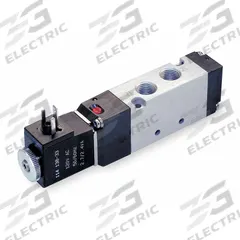 ARO Solenoid Air Control Valve: Sierra, Four-Way / Two-Position, 12V DC, 1/8 in Female NPT (MPN M812SS-012-D). Key specifications — attr1092969: Non-Locking; attr1086920: M812SS-012-D; attr1092977: Spring Return.