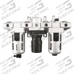GROZ Filter/Regulator/Lubricator: 1/4 in NPT, 46 cfm, 145 psi Max Op Pressure, 40 micron (MPN 7DX45). Key specifications — attr109524: GROZ.