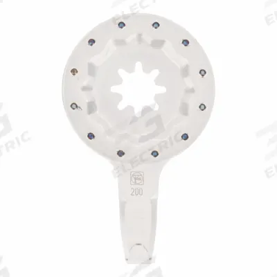 FEIN Oscillating Scraper Blade: 1/8 in Blade Wd, 2 7/8 in Blade Lg, Hooked - Starlock Plus Mounted Blades