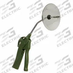 EXAIR Air Gun: Ergonomic Grip, Polyoxymethylene, 1/4 in Female NPT, Angled, 75 dBA Sound Level (MPN 1810SS-CS). Key specifications — attr1328526: Polyoxymethylene; attr1328500: Chip Shield; attr1328508: EXAIR; attr1328515: Yes; attr1328533: Yes.