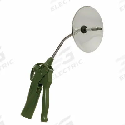 EXAIR Air Gun: Ergonomic Grip, Polyoxymethylene, 1/4 in Female NPT, Angled - Pistol-Grip Air Guns