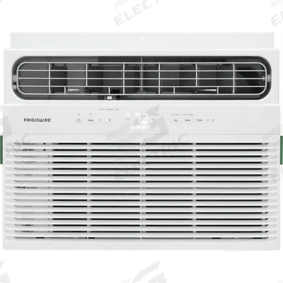 FRIGIDAIRE Window Air Conditioner: 400 sq ft – 450 sq ft, 10,000 BtuH, 115V AC, 5-15P - Residential-Grade Window ACs for Cooling Only
