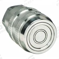 PARKER Hydraulic Quick Connect Hose Coupling: 3/8 in Coupling Size, Steel, Nitrile, Female NPTF (MPN 71-3C6-6F). Key specifications — Seal Material: Nitrile; Body Material: Steel; Brand: PARKER.