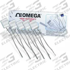 OMEGA Long-Life & High-Accuracy RTD Probes: -58°F to 932°F /-50°C to 500°C, Class B (MPN 5RTD-F3105). Key specifications — Connector Type: Wire Leads; Cable Length: 10mm; Brand: OMEGA; Accuracy: Class B.